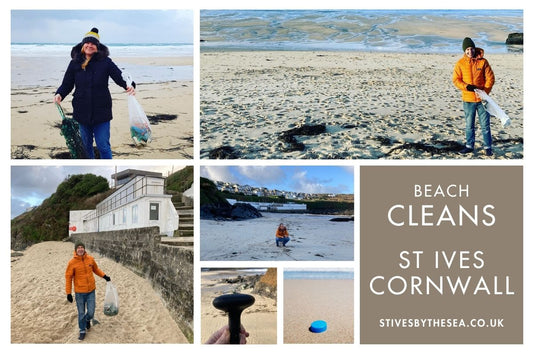 Beach Clean St Ives Cornwall