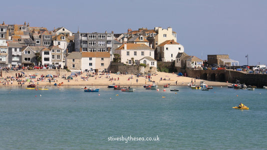 St Ives Harbour Beach Cornwall
