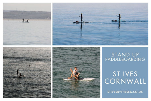 Stand Up Paddleboarding In St Ives Cornwall
