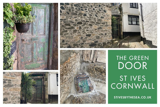 Green Door Of St Ives Cornwall