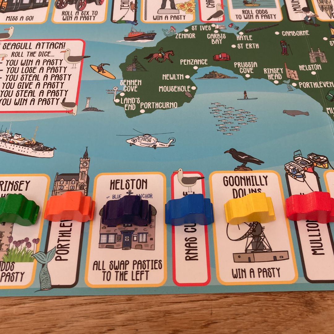 The Great Cornish Pasty Dash Game Cars