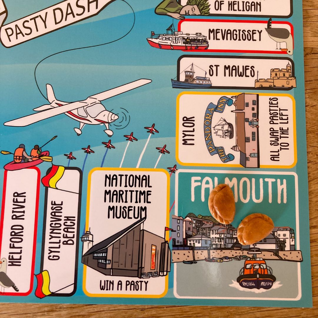 The Great Cornish Pasty Dash Game Falmouth