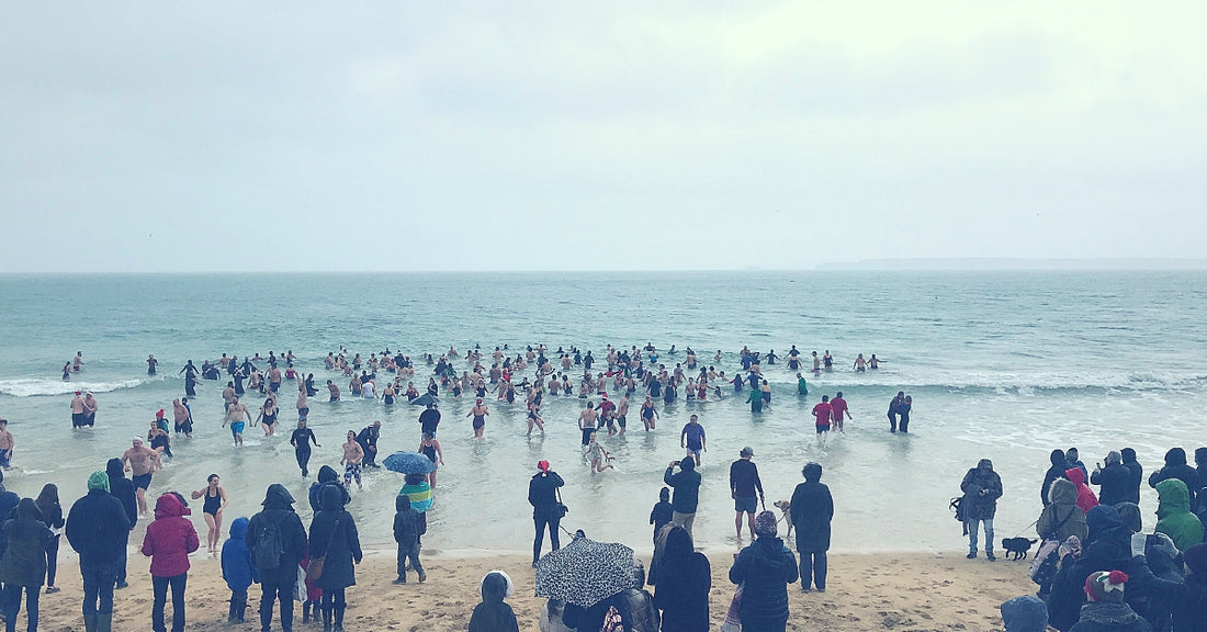 Christmas Swims In Cornwall