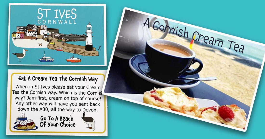 Eat Your Cream Tea The Cornish Way - Postcards From St Ives