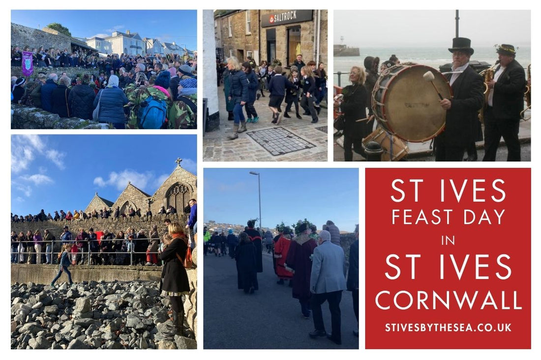 St Ives Feast Day and Hurling The Silver Ball Cornwall