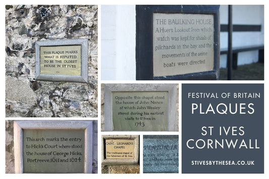 Festival Of Britain Plaques St Ives Cornwall