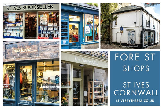 Fore Street Shops St Ives Cornwall
