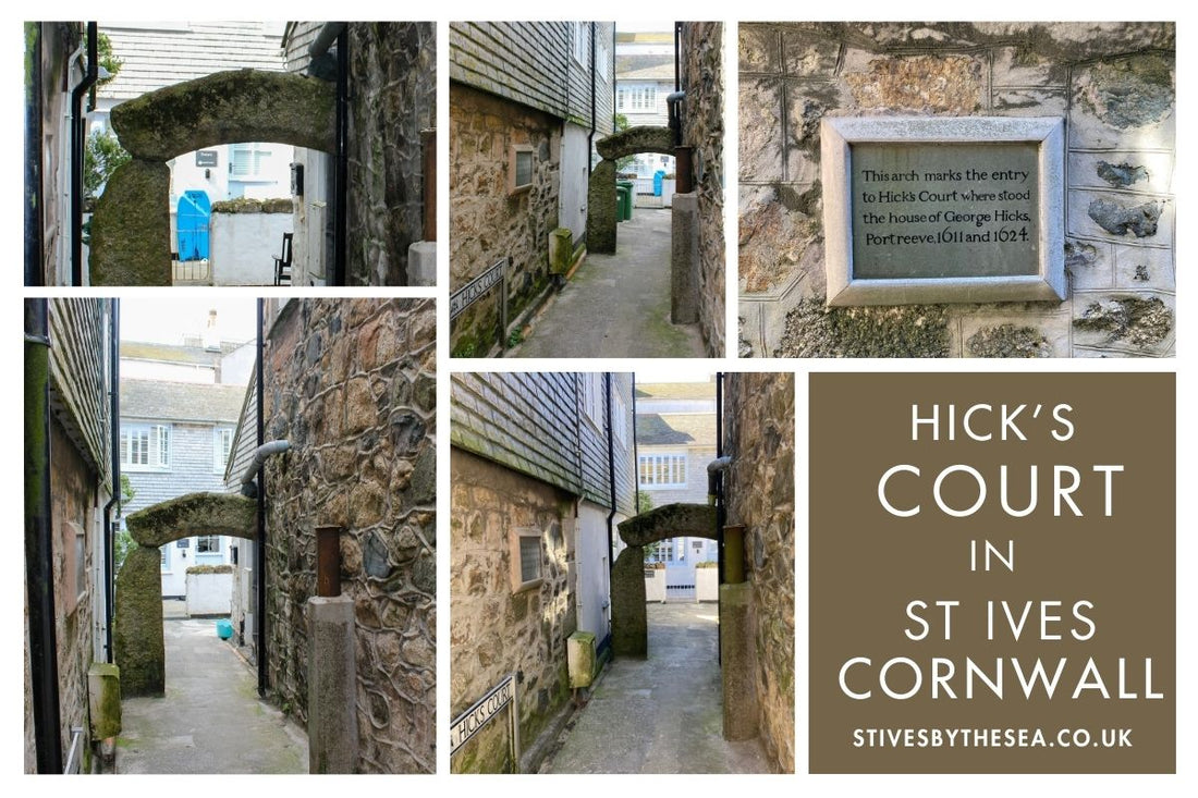 Hick's Court and Arch St Ives Cornwall