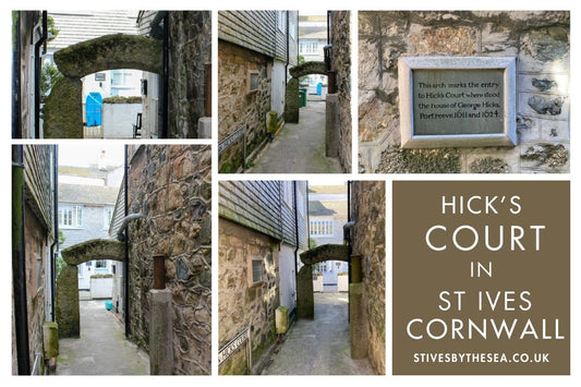 Hick's Court and Arch St Ives Cornwall