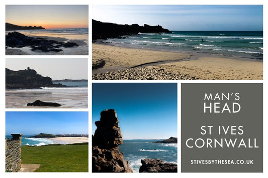 Man's Head St Ives Cornwall