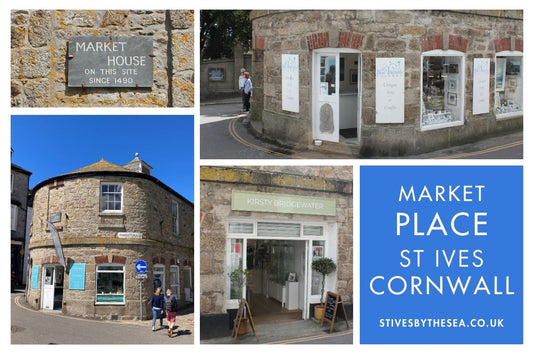 Market Place Market House St Ives Cornwall
