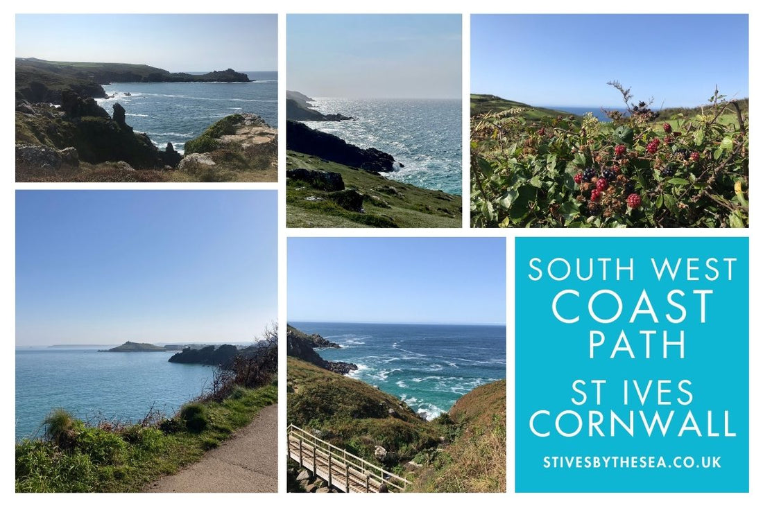 Walking The South West Coast Path Around St Ives Cornwall Coastal walking-the-south-west-coast-path-around-st-ives-cornwall-coastal