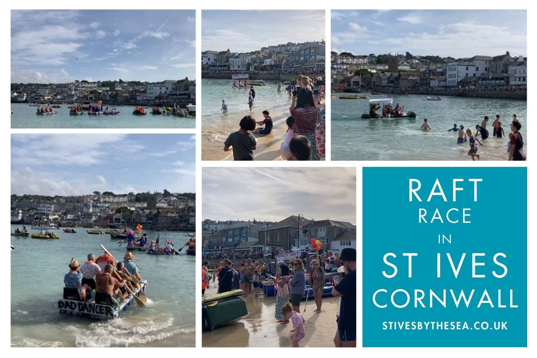 St Ives Raft Race Cornwall