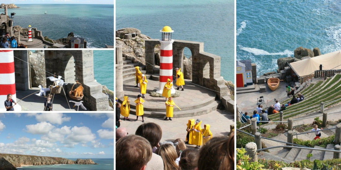 the minack theatre the lighthouse keepers lunch porthcurno cornwall