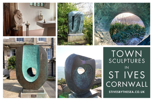Town Sculptures Barbara Hepworth St Ives Cornwall