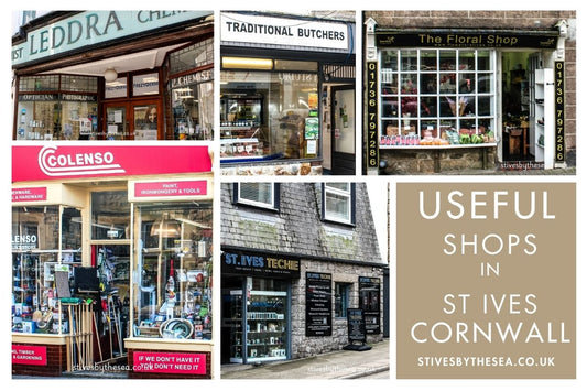 Useful Shops St ives Cornwall
