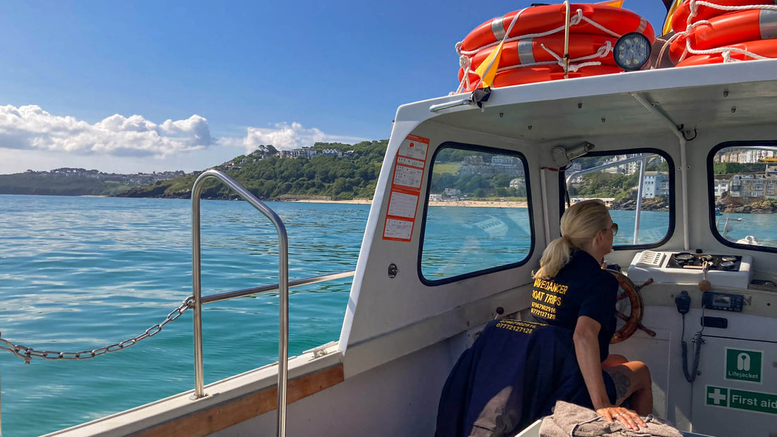 St Ives Boat Trip Wavedancer Cornwall