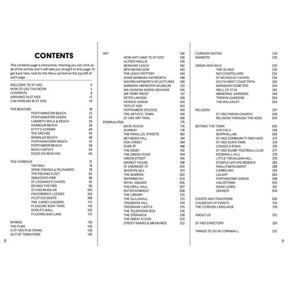 A Curiously Interesting and Helpful Guide To St Ives Cornwall Contents