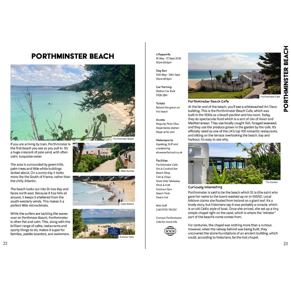 A Curiously Interesting and Helpful Guide To St Ives Cornwall Porthminster Beach