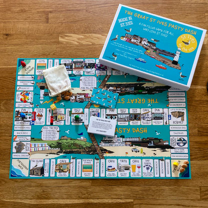 The Great St Ives Pasty Dash Game Box