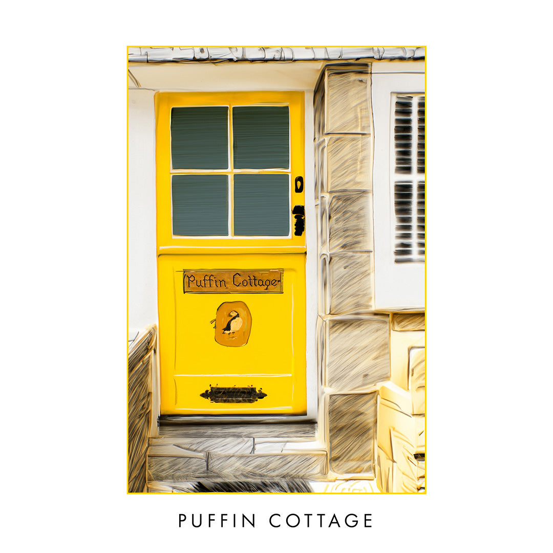 Puffin Cottage Doors Of St Ives Cornwall