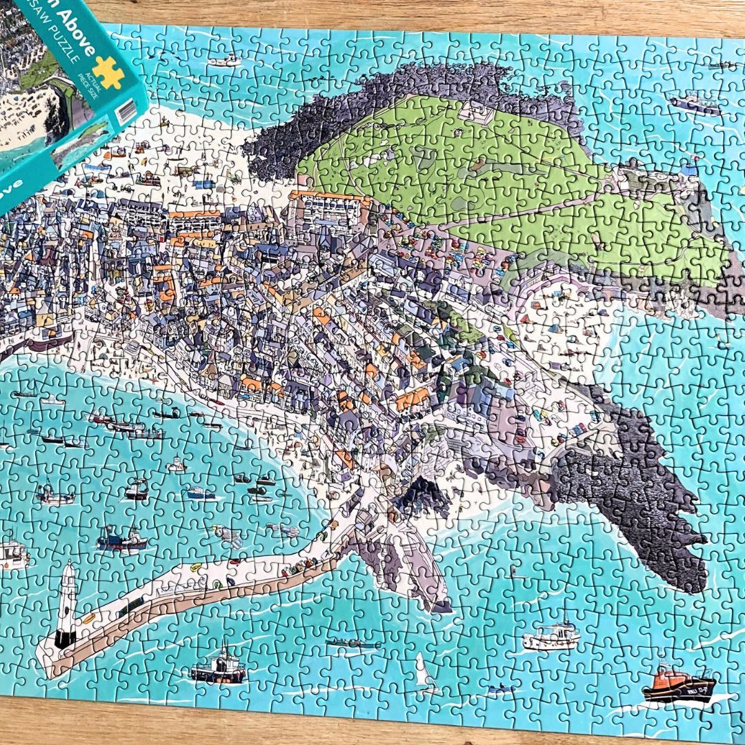 St Ives From Above 1000 Piece Jigsaw