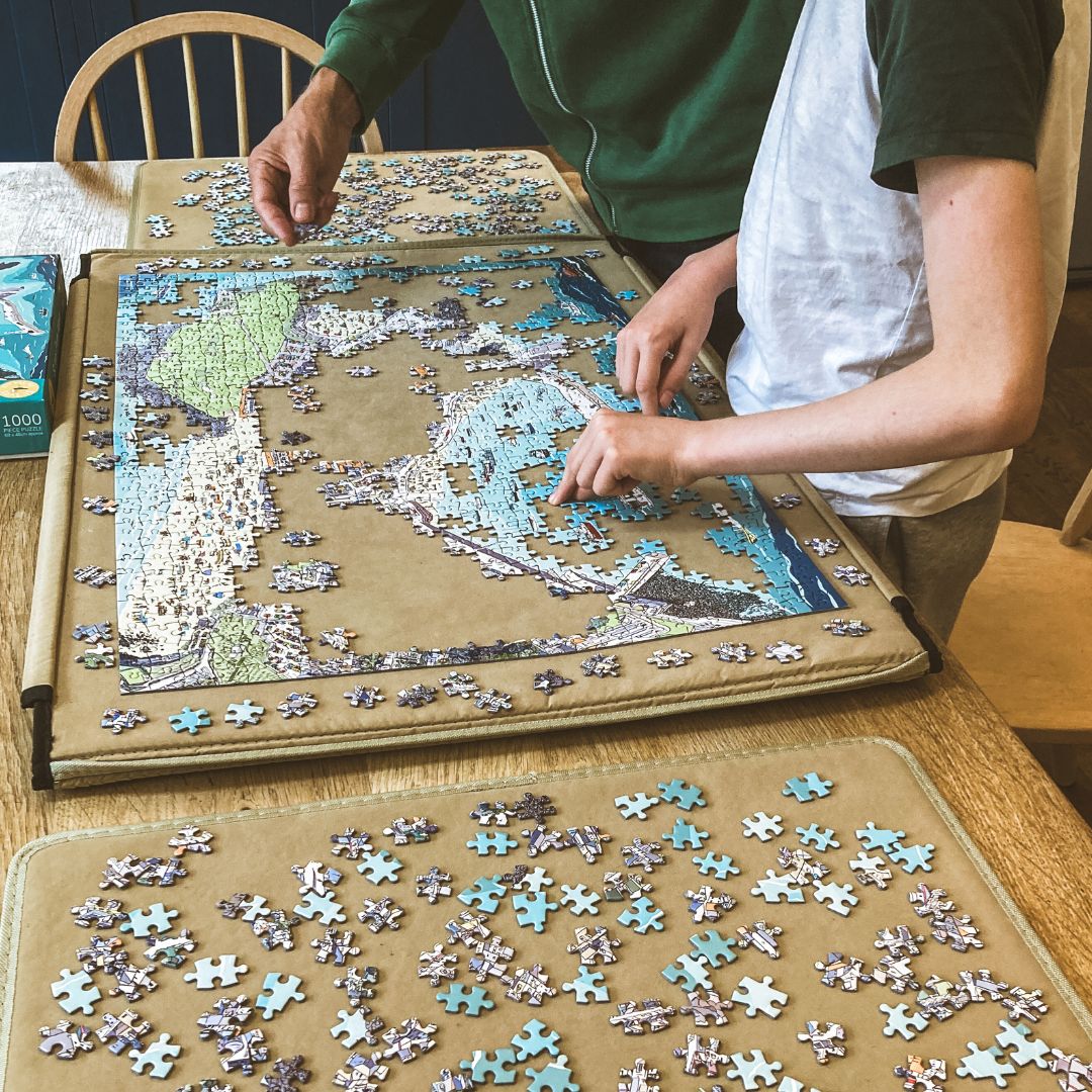 St Ives From Above 1000 Piece Jigsaw Family