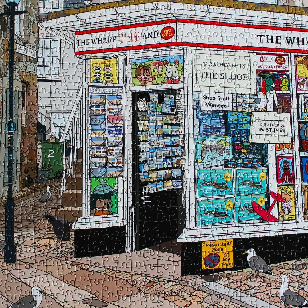 St Ives Post Office Jigsaw Baileys Lane