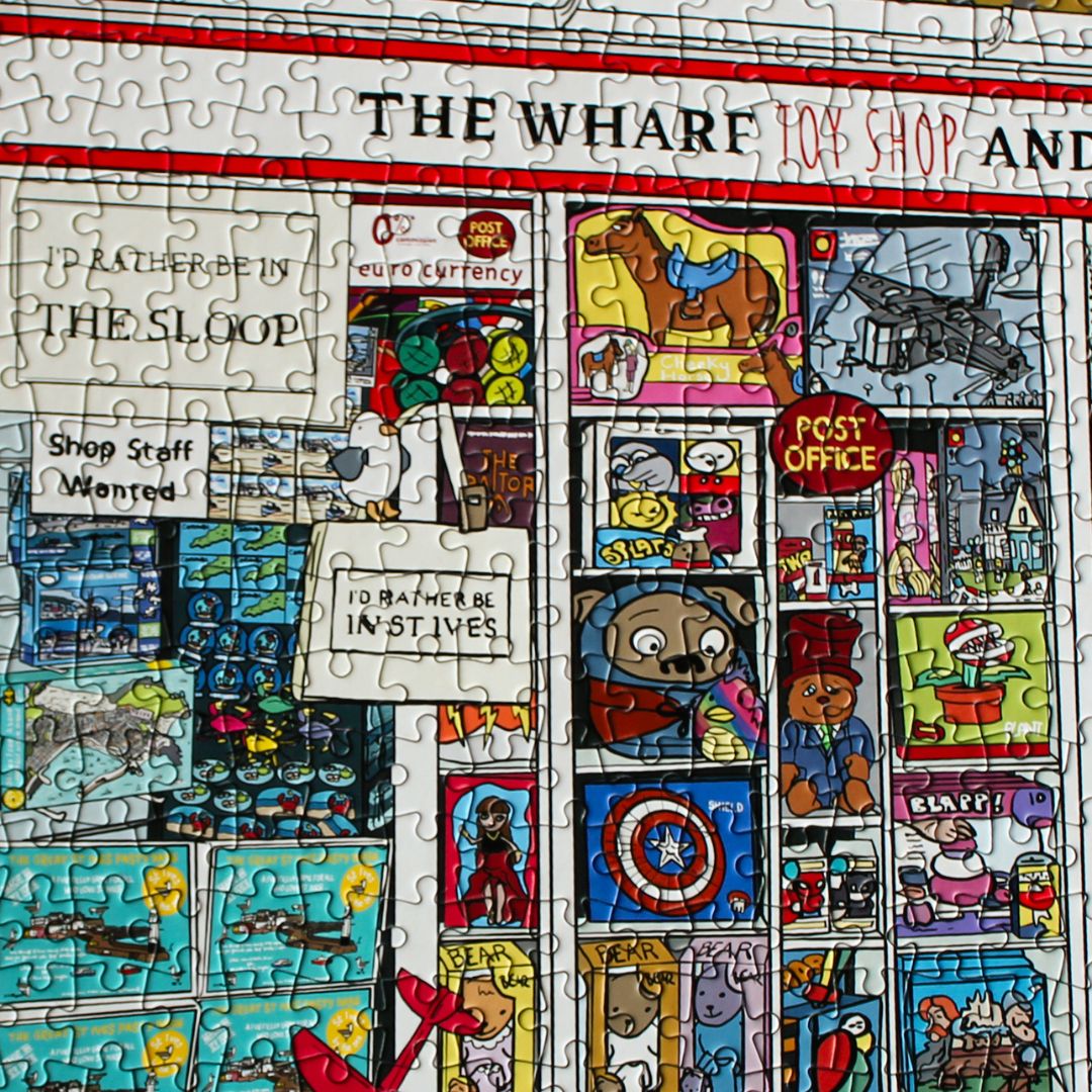 St Ives Post Office Jigsaw Window