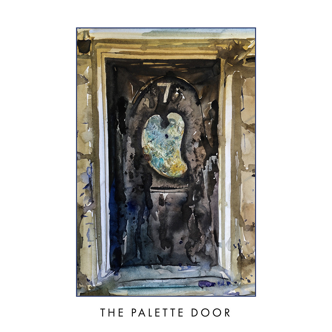 The Palette Door St Ives Cornwall