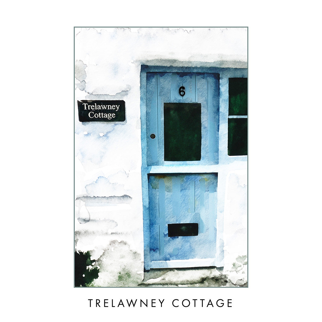 Trelawney Cottage Doors Of St Ives Cornwall