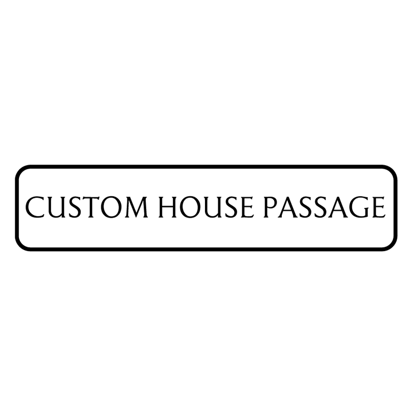 Custom House Passage St Ives Cornwall Fridge Magnet