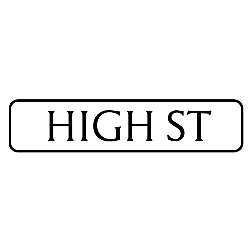 High Street St Ives Cornwall Fridge Magnet