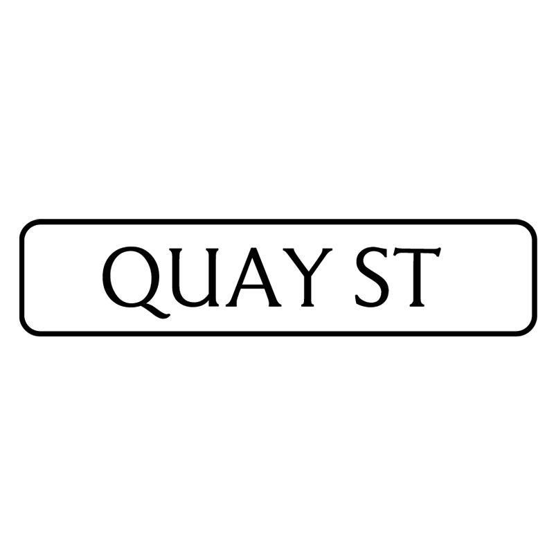 Quay Street St Ives Cornwall Fridge Magnet